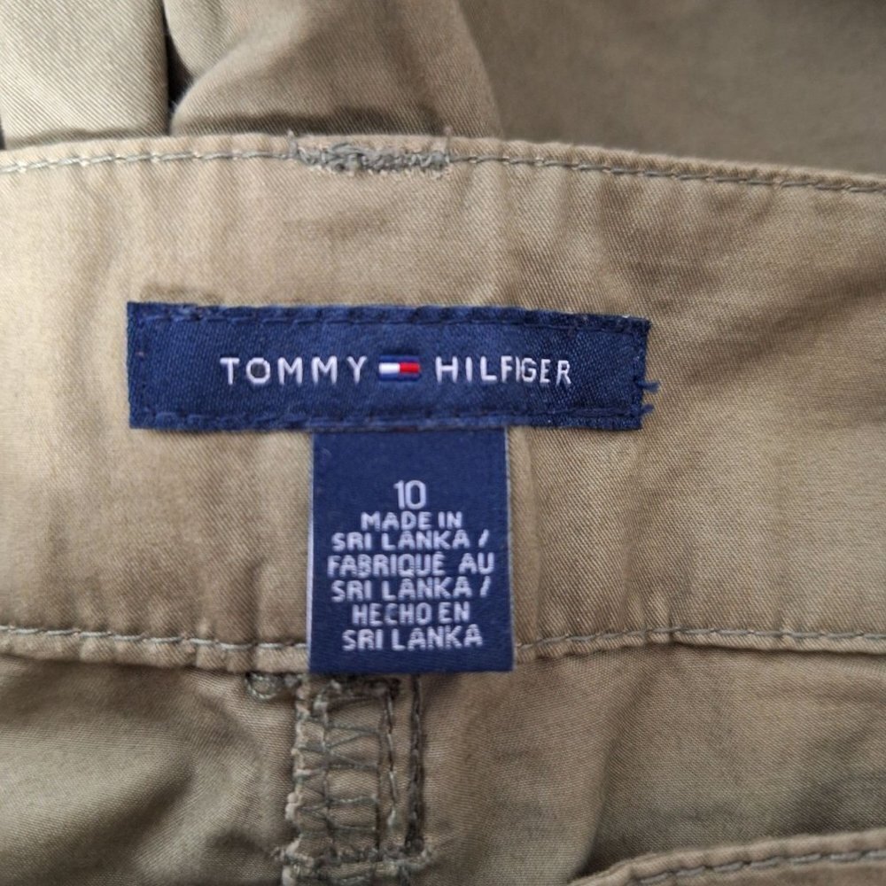 Tommy Hilfiger Women's Pants Olive Green Size 10 - Picture 4 of 6